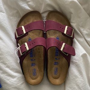 Cabernet Birkenstocks size 36